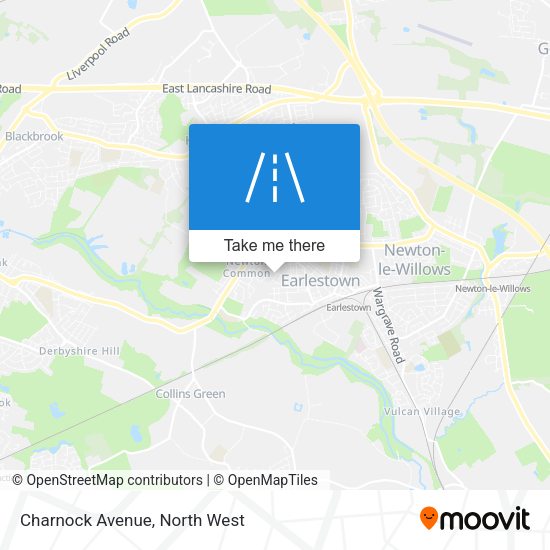 Charnock Avenue map