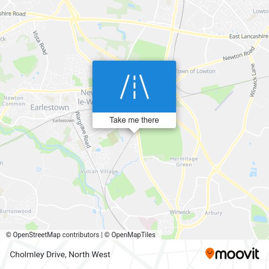 Cholmley Drive map