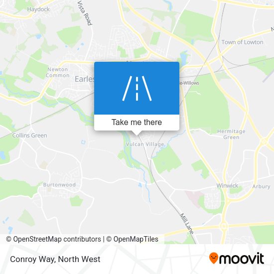 Conroy Way map