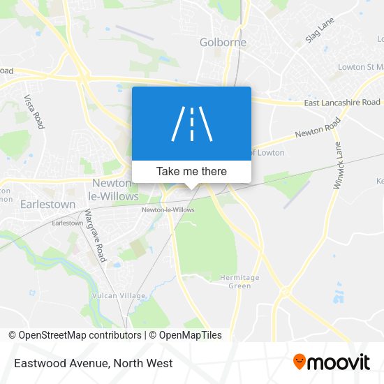 Eastwood Avenue map