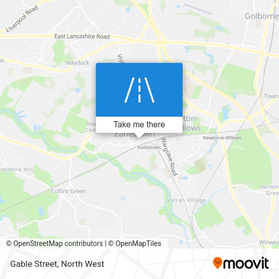 Gable Street map