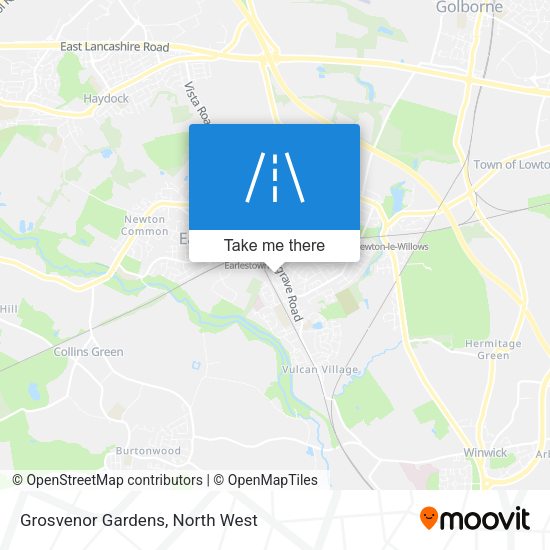 Grosvenor Gardens map