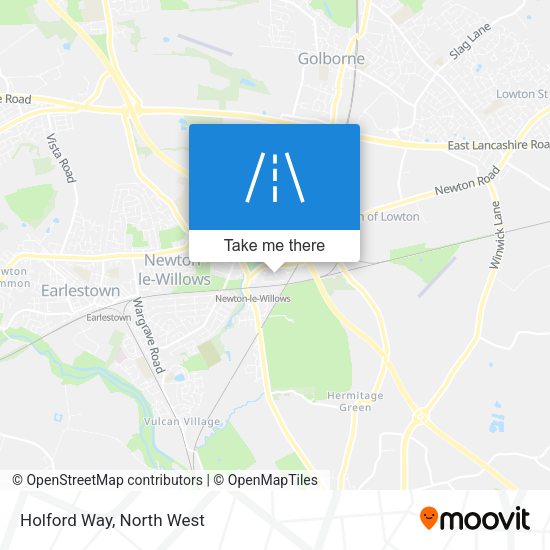 Holford Way map