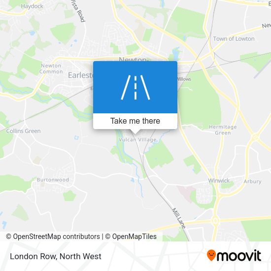 London Row map