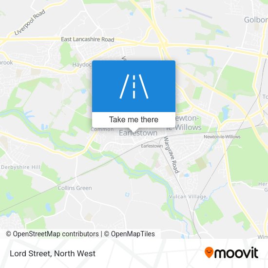 Lord Street map