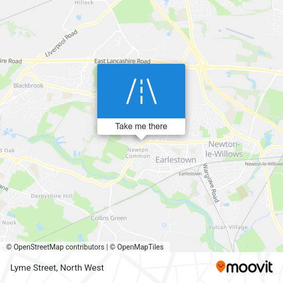 Lyme Street map