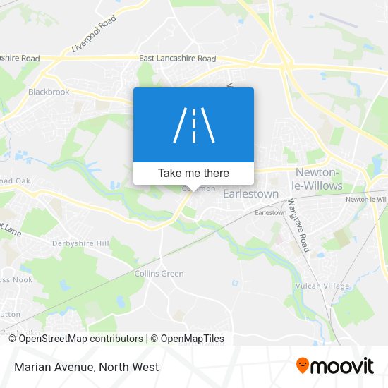Marian Avenue map