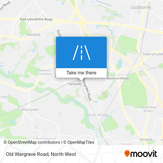 Old Wargrave Road map