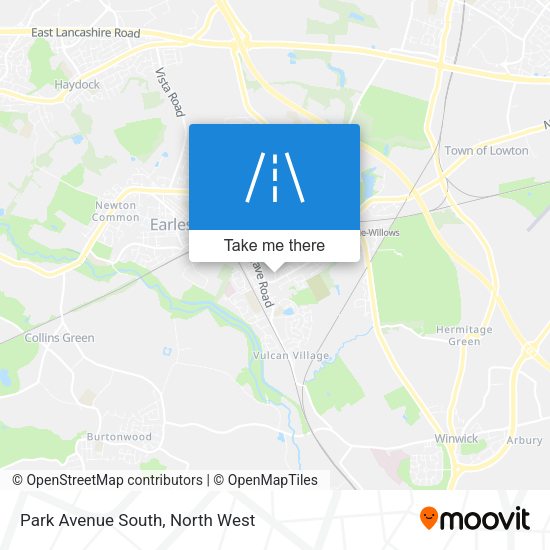 Park Avenue South map