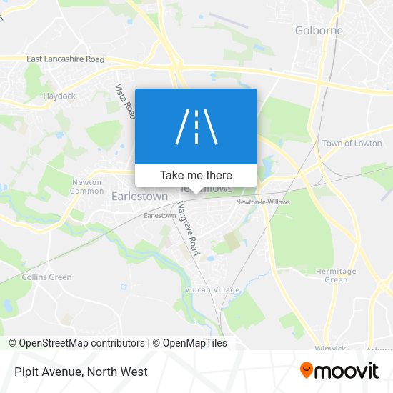 Pipit Avenue map