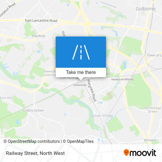 Railway Street map