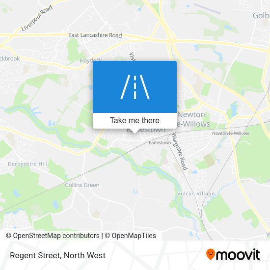 Regent Street map