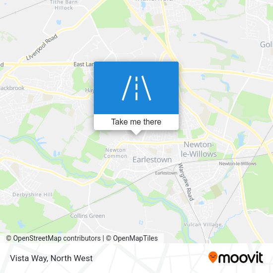 Vista Way map