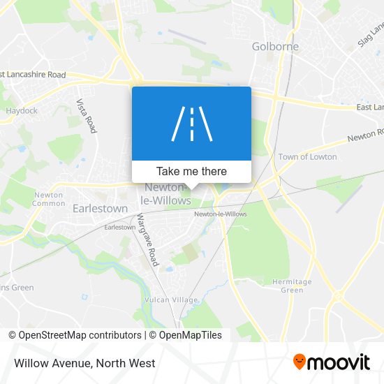 Willow Avenue map