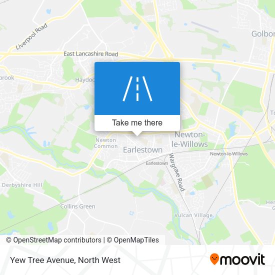 Yew Tree Avenue map