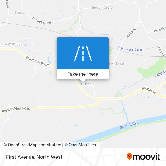 First Avenue map