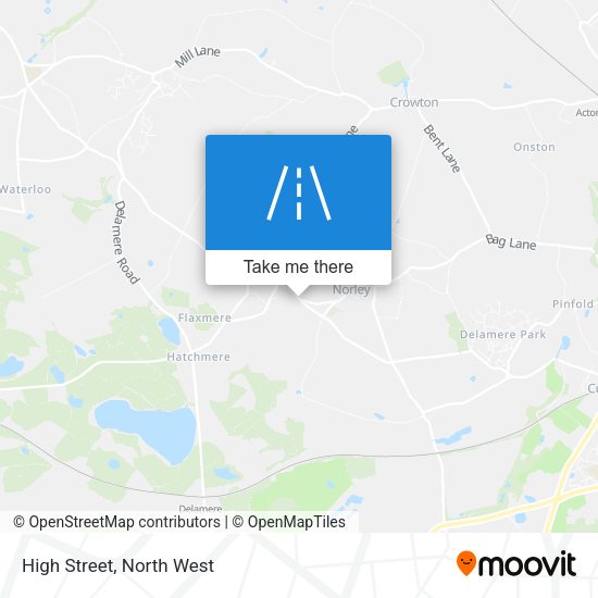High Street map