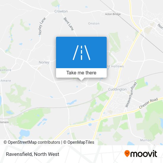 Ravensfield map