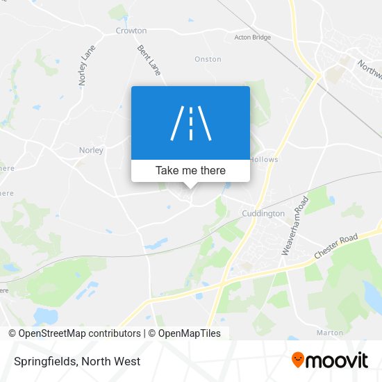 Springfields map