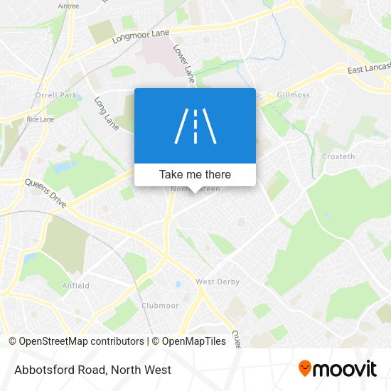 Abbotsford Road map