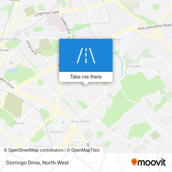 Dorringo Drive map