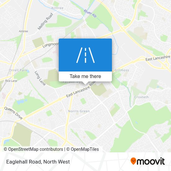 Eaglehall Road map