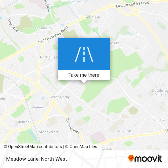Meadow Lane map