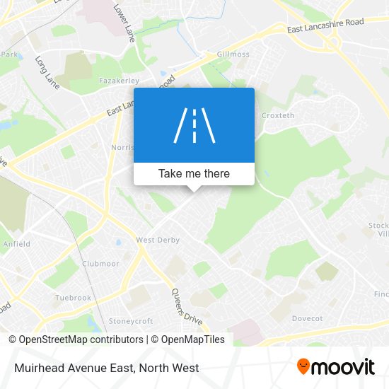 Muirhead Avenue East map