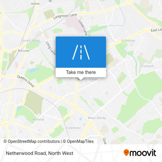 Netherwood Road map