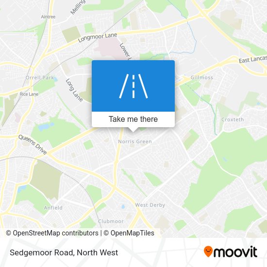 Sedgemoor Road map