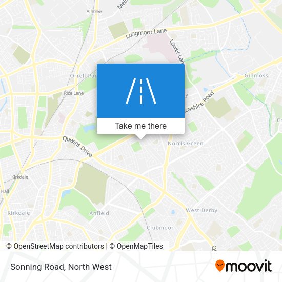 Sonning Road map