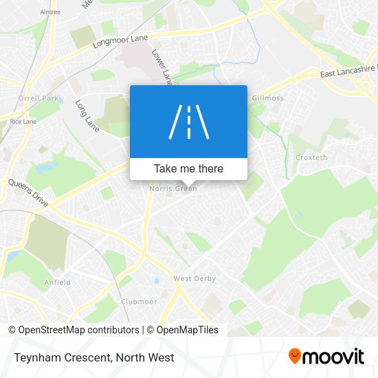 Teynham Crescent map