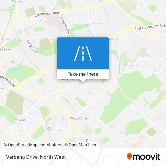 Verbena Drive map