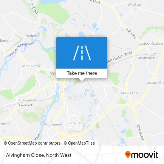 Alvingham Close map