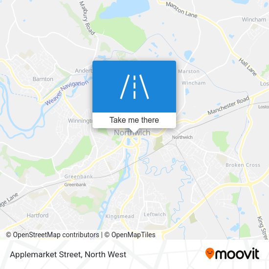 Applemarket Street map