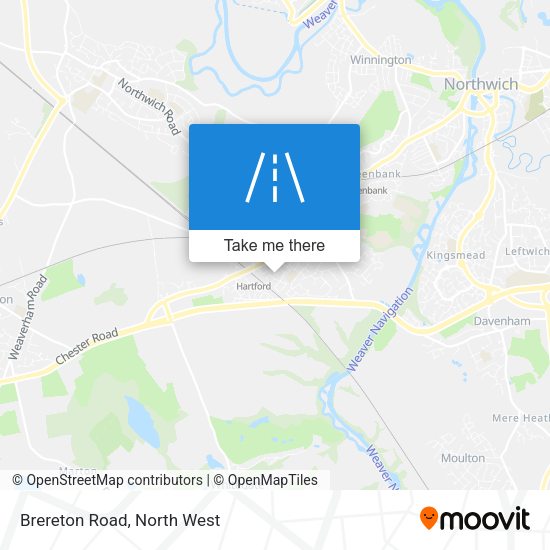 Brereton Road map