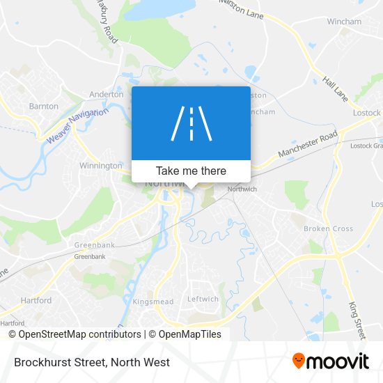 Brockhurst Street map