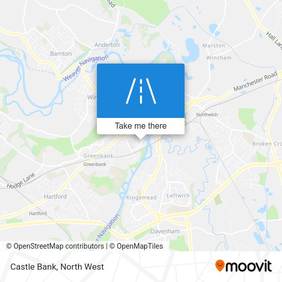 Castle Bank map