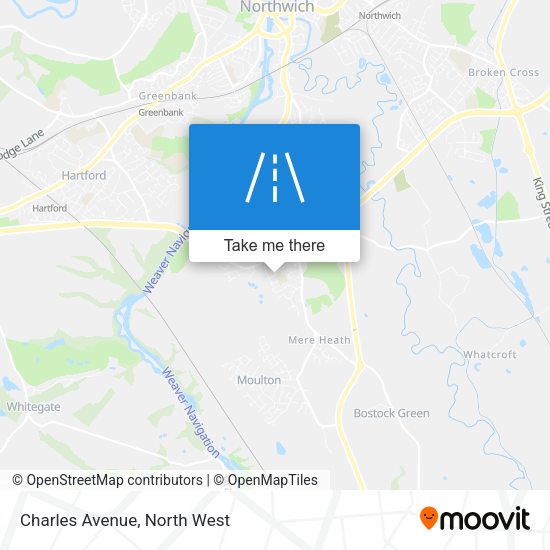 Charles Avenue map