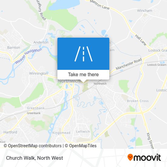 Church Walk map