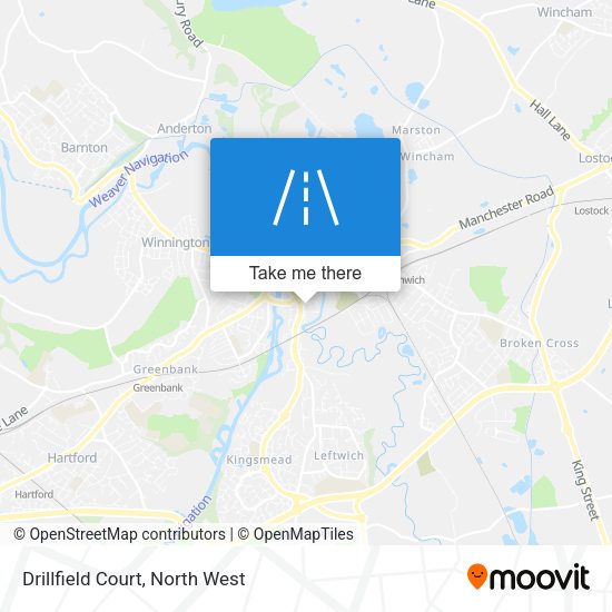 Drillfield Court map