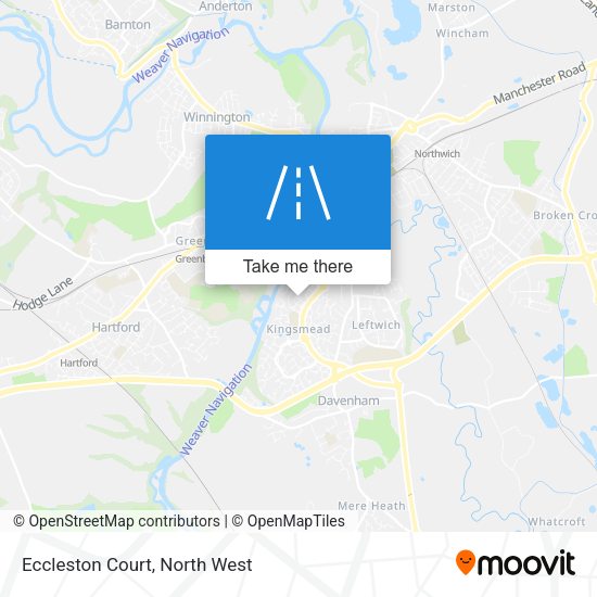 Eccleston Court map