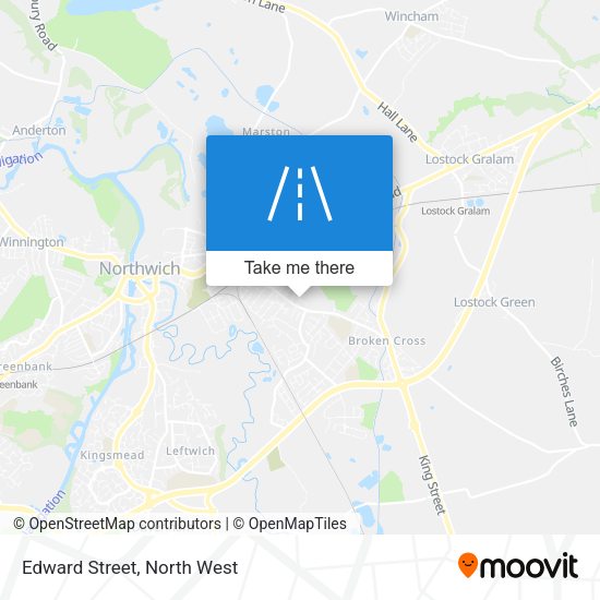 Edward Street map