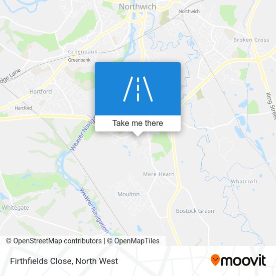 Firthfields Close map