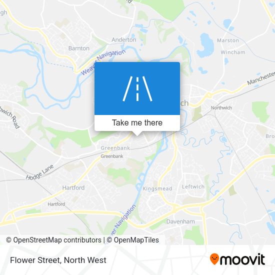 Flower Street map