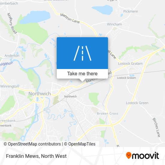 Franklin Mews map