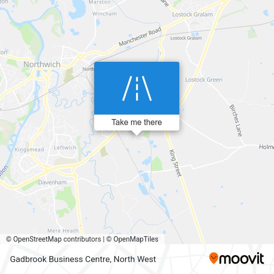 Gadbrook Business Centre map