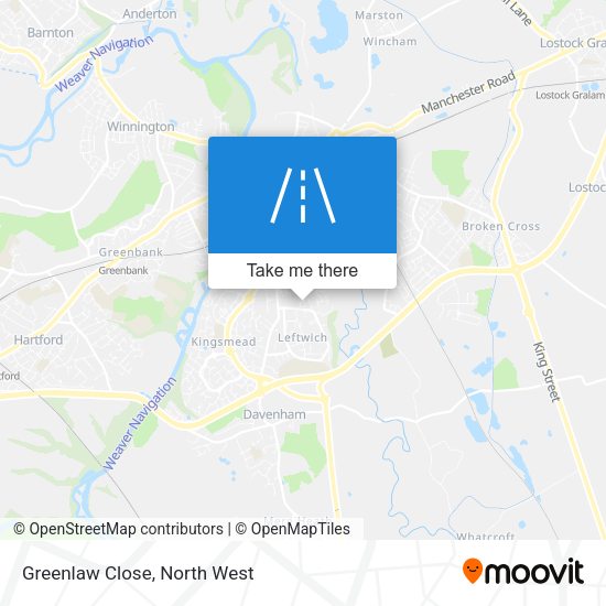 Greenlaw Close map