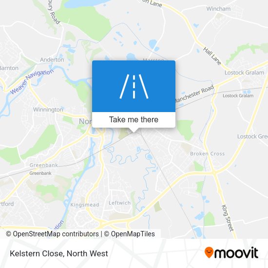 Kelstern Close map
