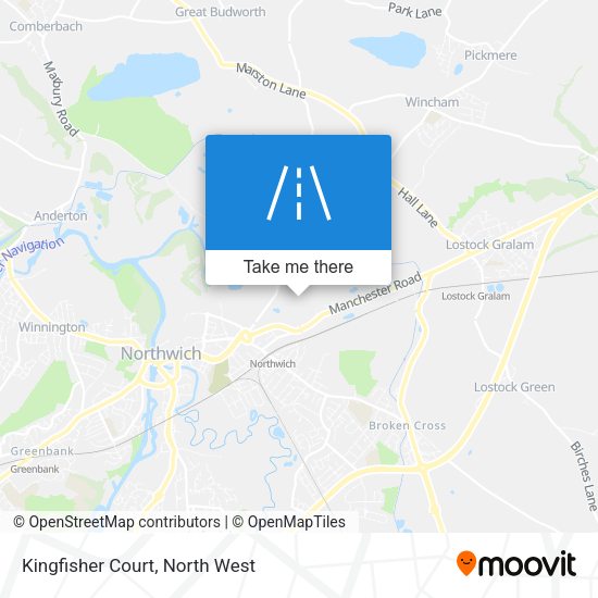 Kingfisher Court map